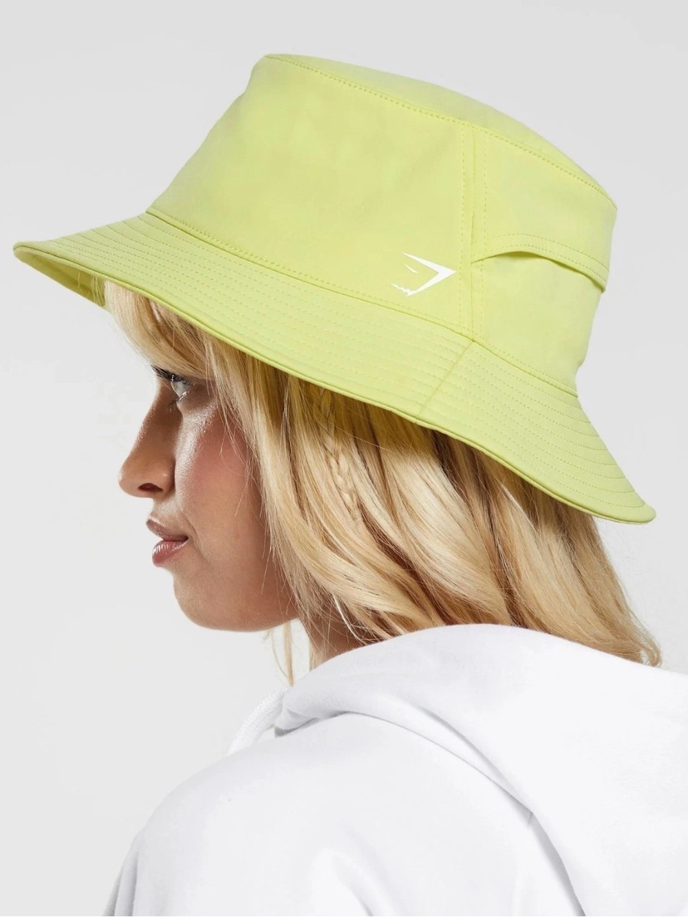 Gymshark Bucket Hat In Firefly Green Breathable Back Mesh Size S/M